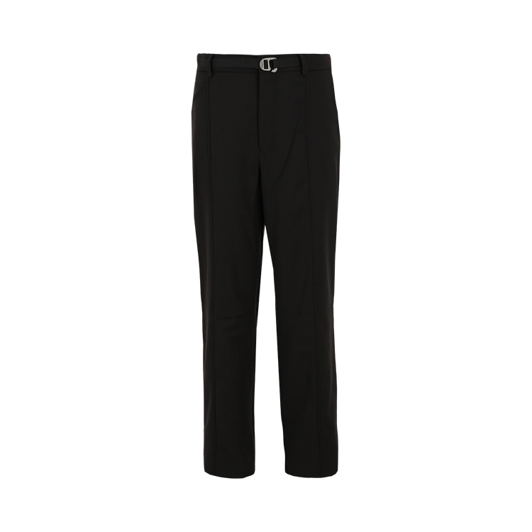 Ferragamo Swan Hook Belted Pants "Black"