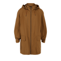 Ferragamo Hooded Parka Jacket "Brown"