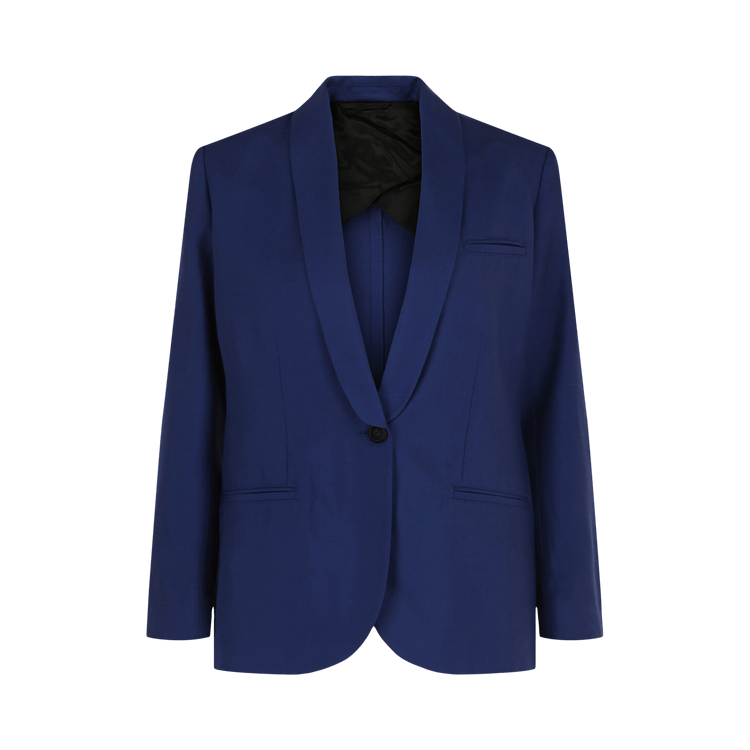 Ferragamo Silk Blazer "Blue"