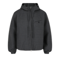Ferragamo Wool Zip Up Jacket "Grey"