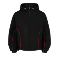 Ferragamo Contrast Piping Lightweight Jacket "Black"