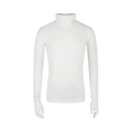 Givenchy Long-Sleeve Balaclava Shirt With Gloves "White"