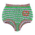 Gucci Fuzzy Striped Briefs "Green"