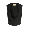 Gucci Wool Tailored Vest "Black"