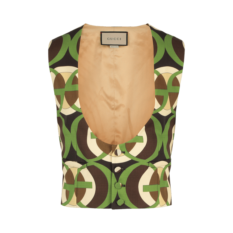 Gucci G Pattern Vest "Green"