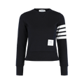 Thom Browne Classic Loopback 4 Bar Sweatshirt "Blue"