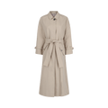 Thom Browne Waterproof Cotton Twill Raglan Trench Coat "Tan"