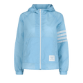 Thom Browne Ultralight Ripstop 4 Bar Anorak "Blue"