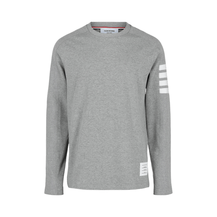 Thom Browne Milano Cotton 4 Bar T-Shirt "Grey"