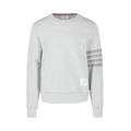 Thom Browne 4 Bar Stripe Crewneck Sweatshirt "Grey"