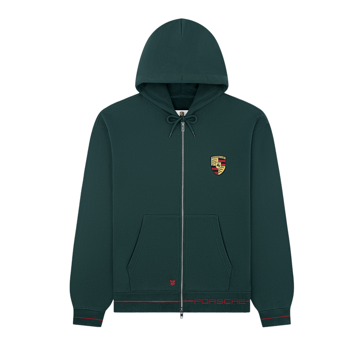 Aimé Leon Dore x Porsche Full-Zip Hoodie "Pine Grove"