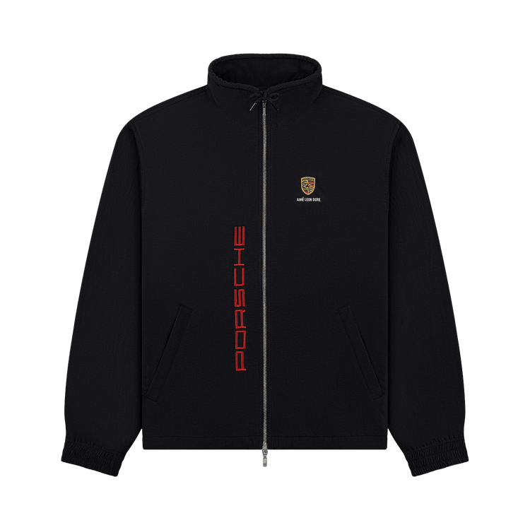 Aimé Leon Dore x Porsche Nylon Track Jacket "Jet Black"