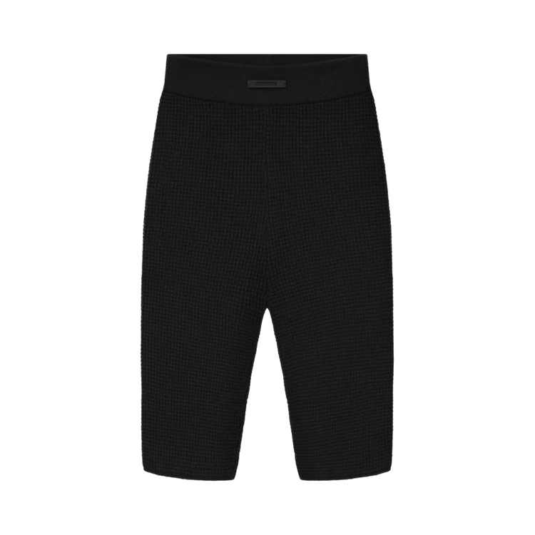 Fear of God Essentials Waffle Biker Short "Vintage Black"