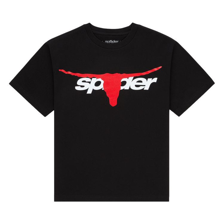 Sp5der Tx 5 Flag Tee "Black"