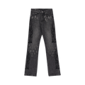 Who Decides War Centralized Hardware Straight Fit Jeans "Black"