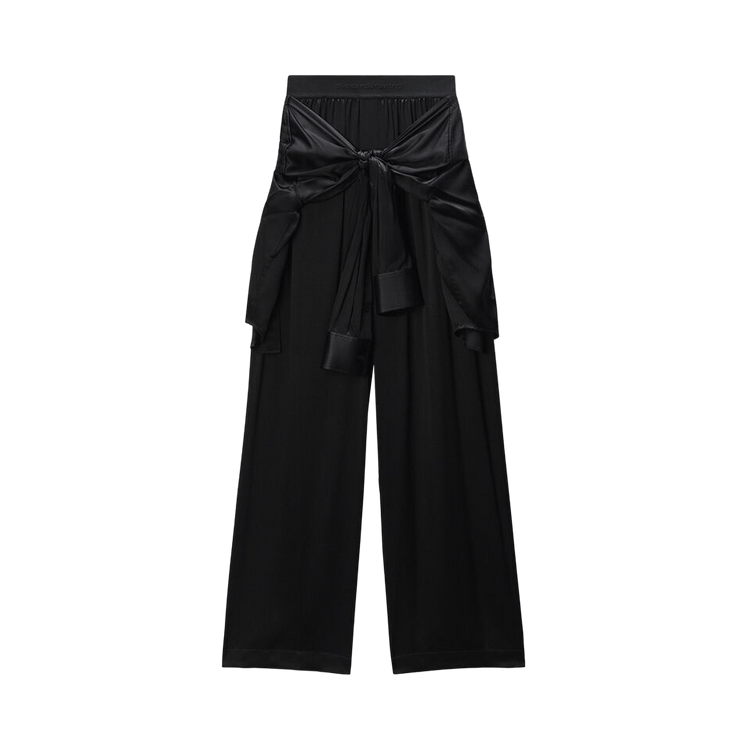 Alexander Wang High Rise Boxer Pant with Prestyled Shirt "Black"