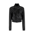 Alexander Wang Shrunken Zip Up Jacket "Black"