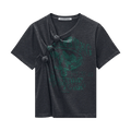Alexander Wang Knotted Graphic T-Shirt "Black"