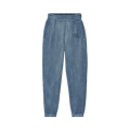 Alexander Wang Essential Terry Classic Puff Paint Logo Sweatpants "Washed Blue Ink"