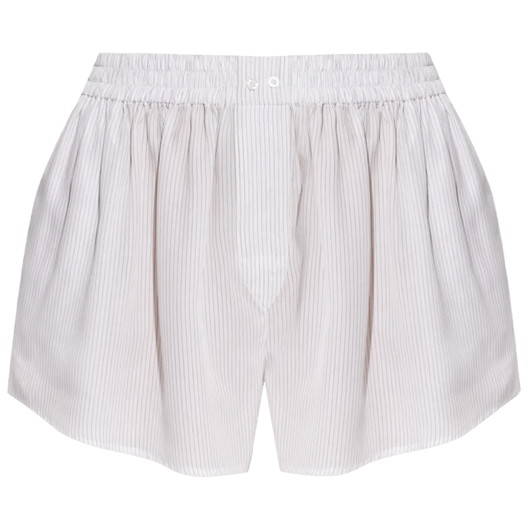 Alexander Wang Slash Pocket Boxer Short "White/Black"