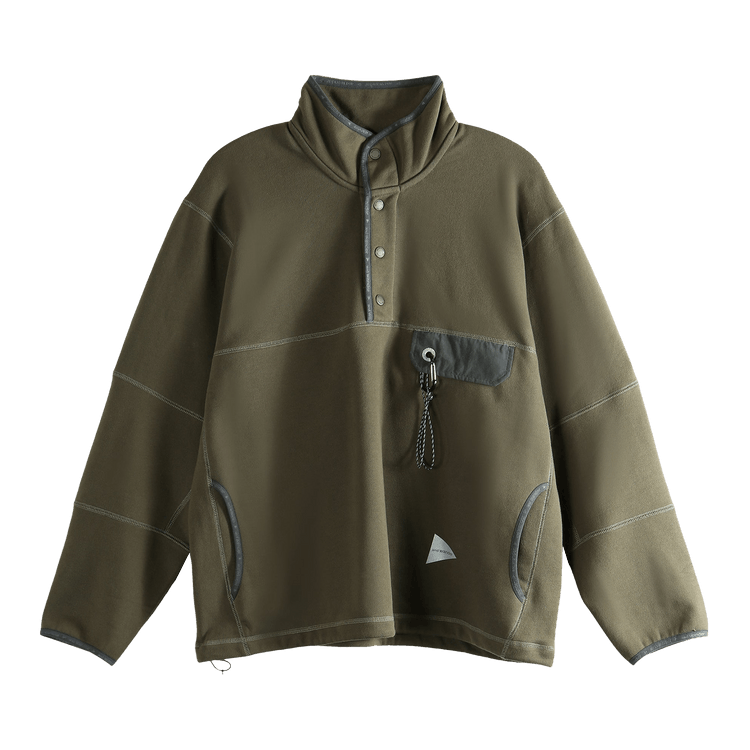 And Wander Sweat Pullover "Khaki"