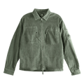 C.P. Company Overshirt In Corduroy "Gunmetal"