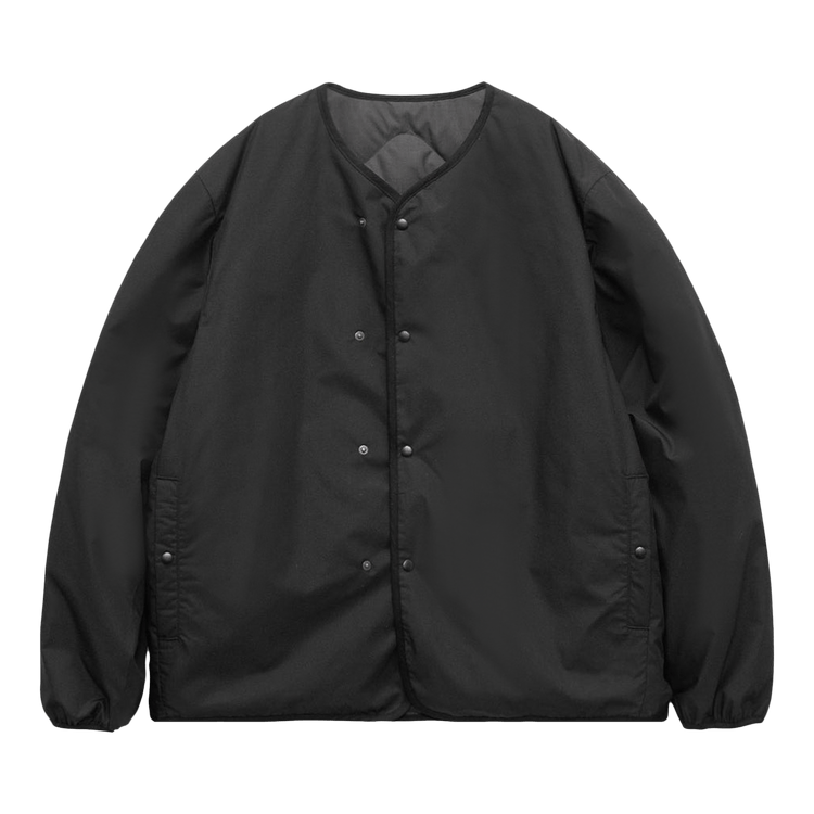 nanamica Reversible Down Cardigan "Black"