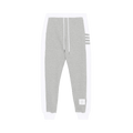 Thom Browne Seamed In 4 Bar Stripe Sweatpants "Light Grey"