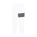 Thom Browne Classic Loopback with Engineered 4 Bar Sweatpants "White/Navy"