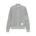 Thom Browne Zip Up Funnel Neck Jacket "Light Grey"