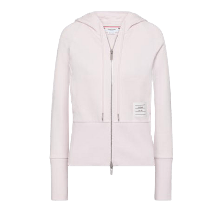 Thom Browne Blouson Zip Up Hoodie "Light Pink"