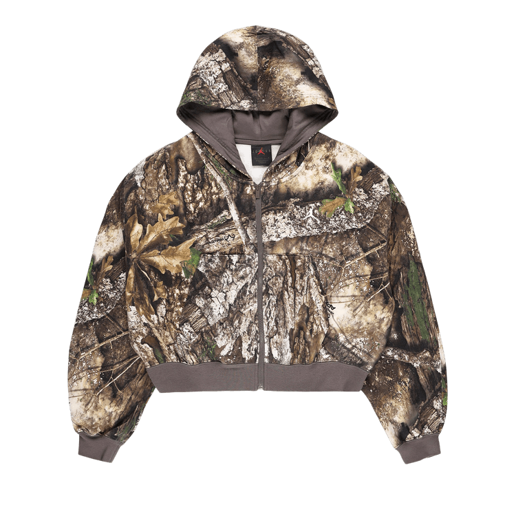Air Jordan Realtree Cropped Hoodie "Sail"
