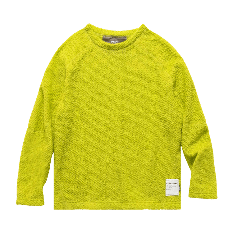 SATISFY Ghostfleece AD Long T-Shirt "Grenoble Green"