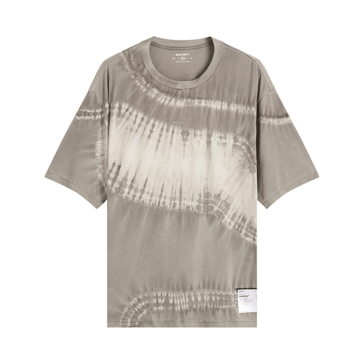 SATISFY Auralite T-Shirt "Tie-Dye Mineral Graphite"