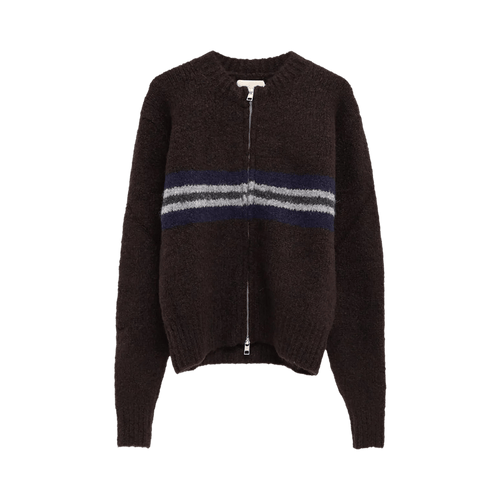 Paloma Wool Penalti Zip Knitwear "Brown"