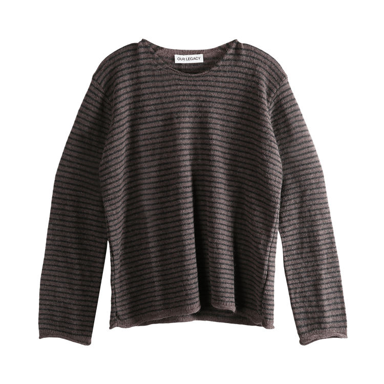 Our Legacy Rigid Popover Shirt "Dirt Stripe"