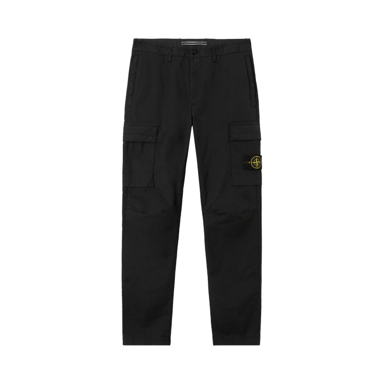 Stone Island Casual Cargo Pocket Trousers "Black"
