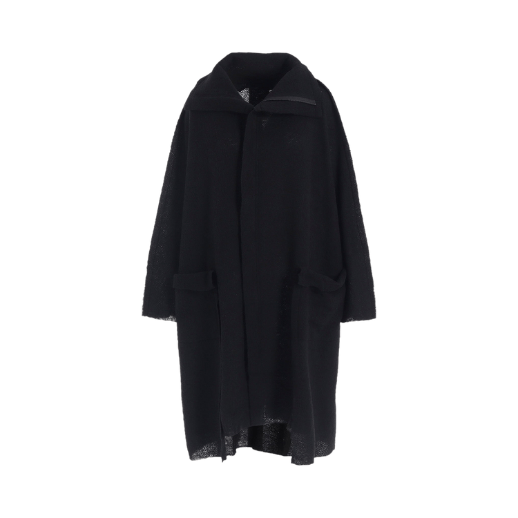 Yohji Yamamoto Seam Detail Coat "Black"