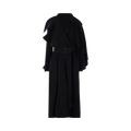 Yohji Yamamoto L Draped Coat "Black"