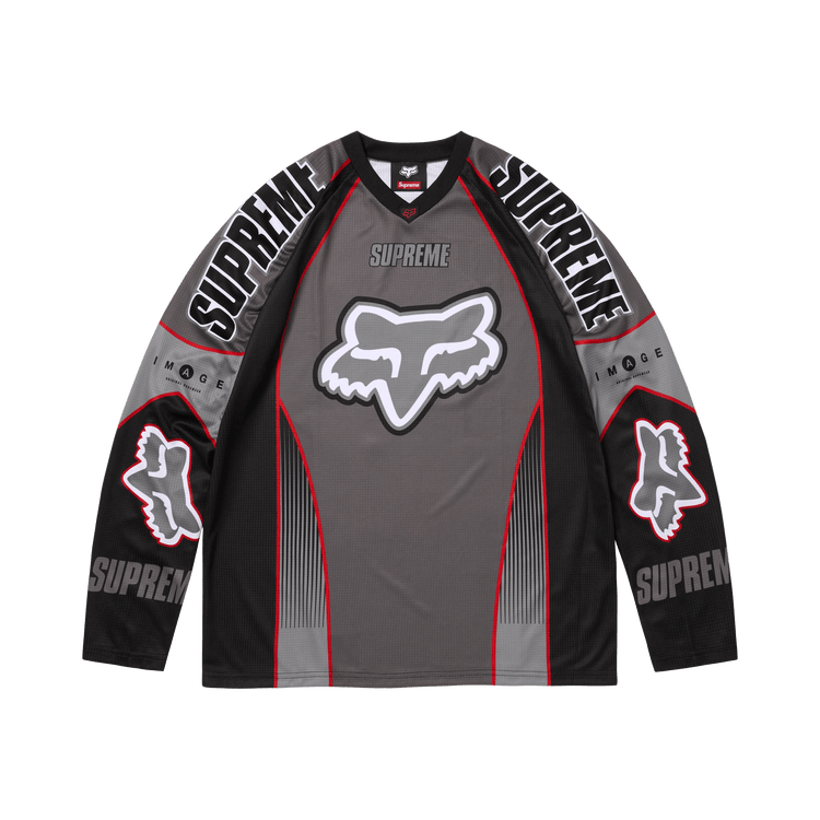 Supreme x Fox Racing DMX Jersey "Black"