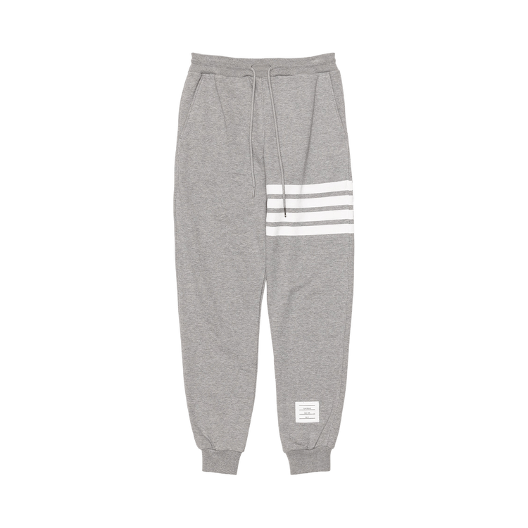 Thom Browne Classic 4 Bar Sweatpants "Light Grey"
