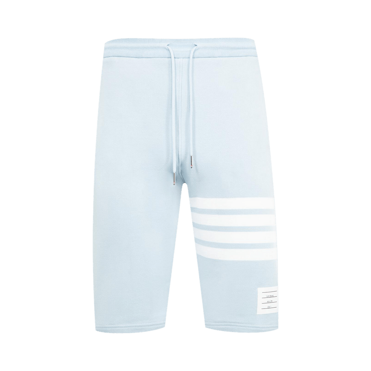 Thom Browne Classic Loopback 4 Bar Sweat Shorts "Light Blue"