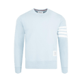 Thom Browne Classic Loopback 4 Bar Sweatshirt "Light Blue"
