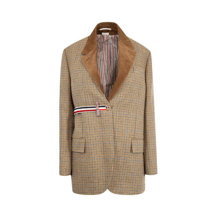 Thom Browne Corduroy Narrow Shoulder 2 in 1 Sportcoat "Brown"
