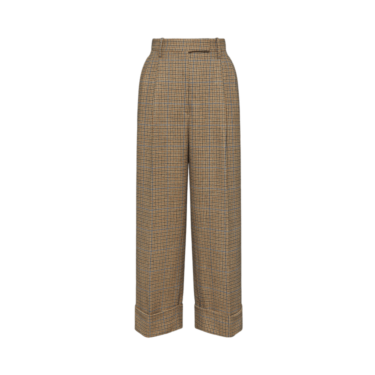 Thom Browne High Waisted Double Pleat Trouser "Brown"