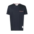 Thom Browne Short-Sleeve Pocket Tee "Navy"
