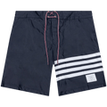 Thom Browne 4 Bar Board Short with Drawstring Waist "Navy"