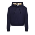 Burberry Talley Check Hoodie "Navy"