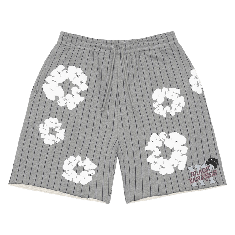 Denim Tears Pinstripe Wreath Sweatshorts "Grey"