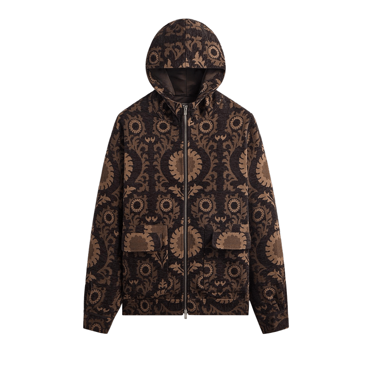 Kith Chenille Tapestry Selfridge Zip Up Hoodie "Kindling"
